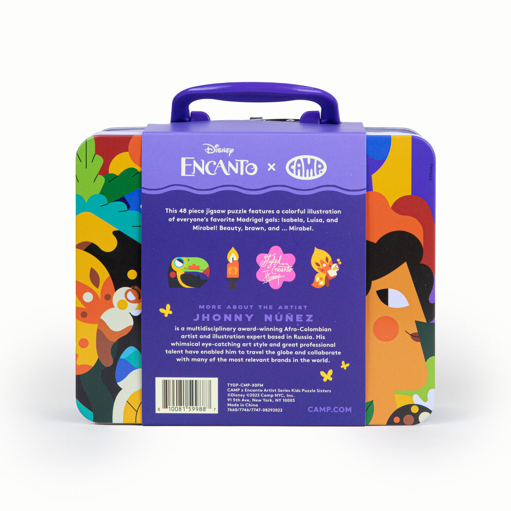 Disney Encanto x CAMP Artist Series Kids Puzzle Sisters