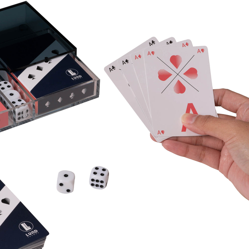 Lund London Acrylic Playing Card Set