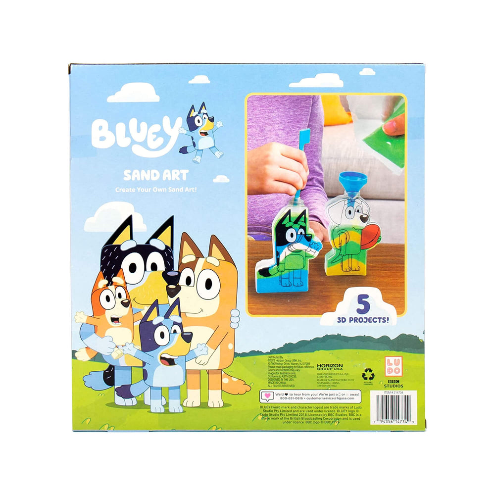 Bluey Sand Art Kit