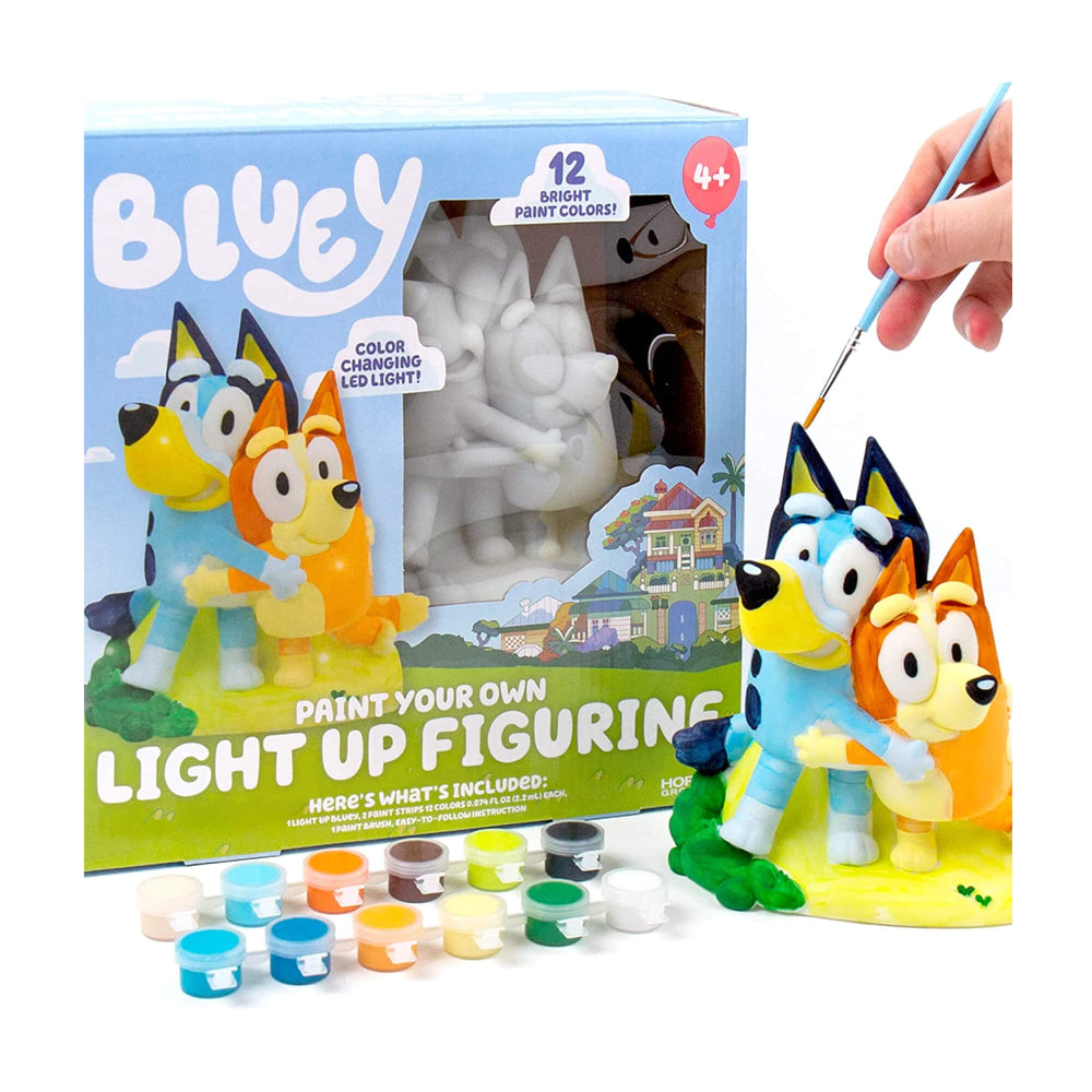 Bluey Paint-Your-Own Light-Up Figurine