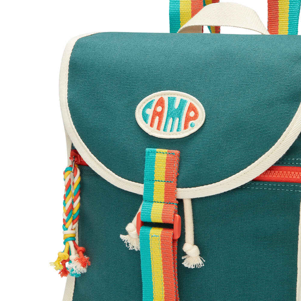 CAMP Core Canvas Green Flap Backpack