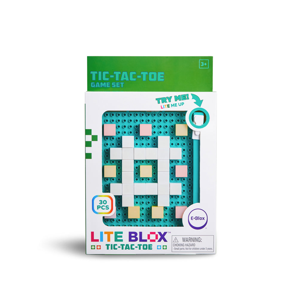 Lite Blox Tic-Tac-Toe Game Set