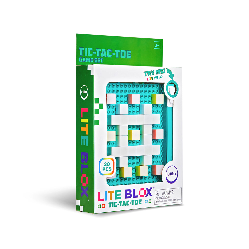 Lite Blox Tic-Tac-Toe Game Set