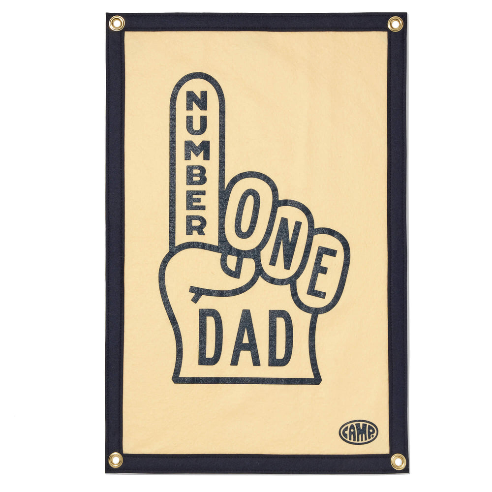 CAMP "No.1 Dad" Camp Flag