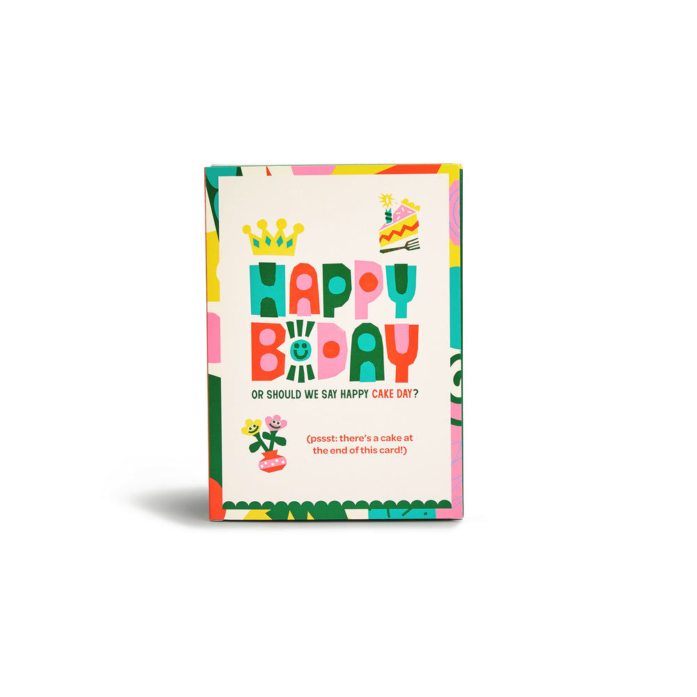 CAMP x Instacakes Vanilla Birthday Card