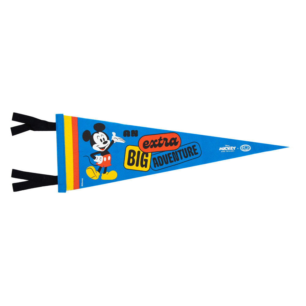 CAMP x Mickey & Friends Mickey Pennant Flag